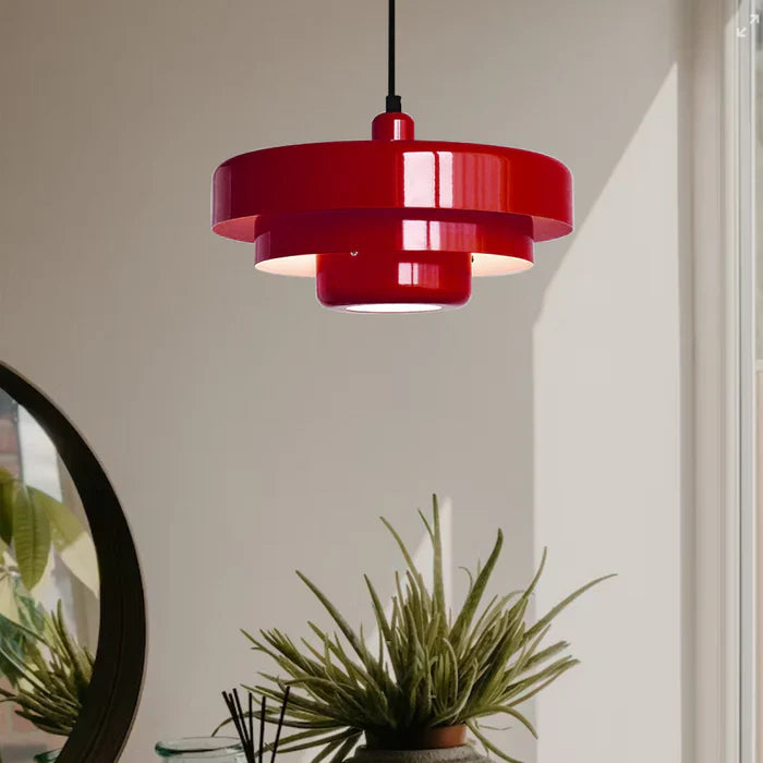 Designer LED-pendellampe med moderne geometrisk form