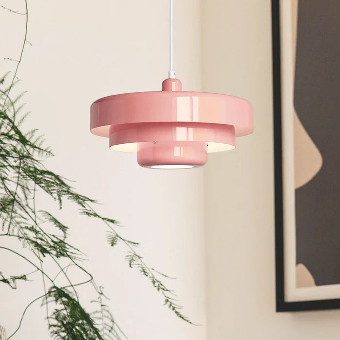Designer LED-pendellampe med moderne geometrisk form