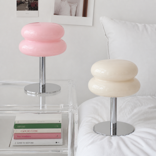 Bordlampe i Bauhaus- og retrostil