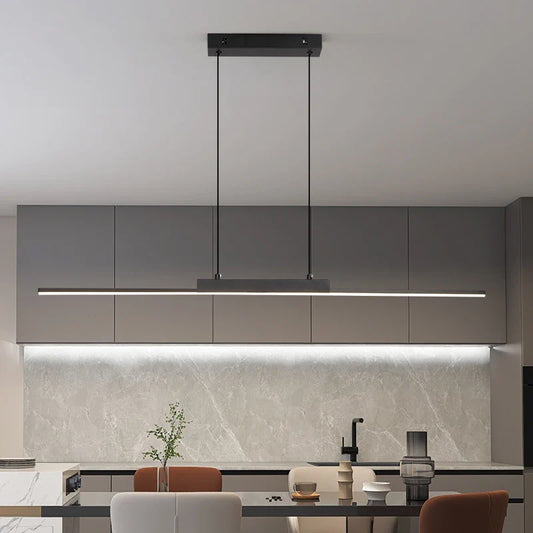 Moderne LED-pendellampe til spisestuen