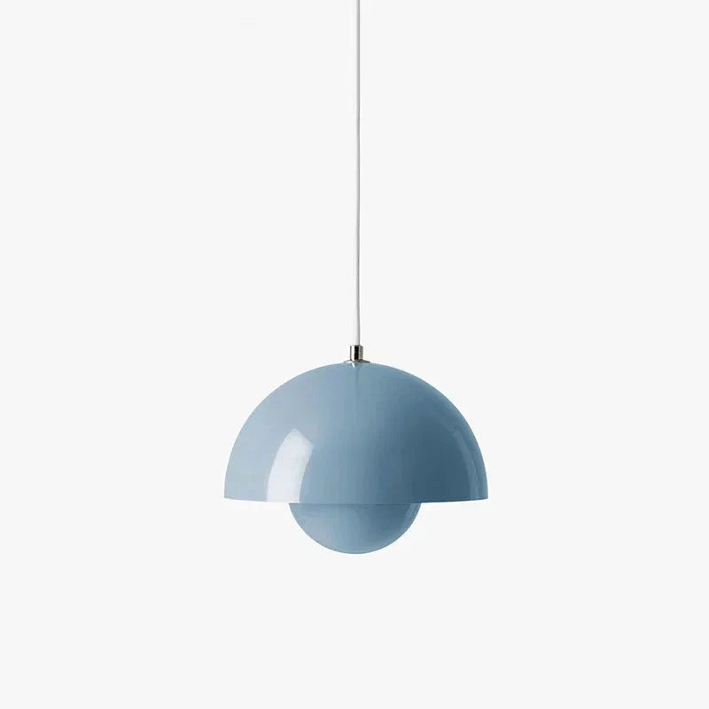 LED-pendellampe med halvkugleform