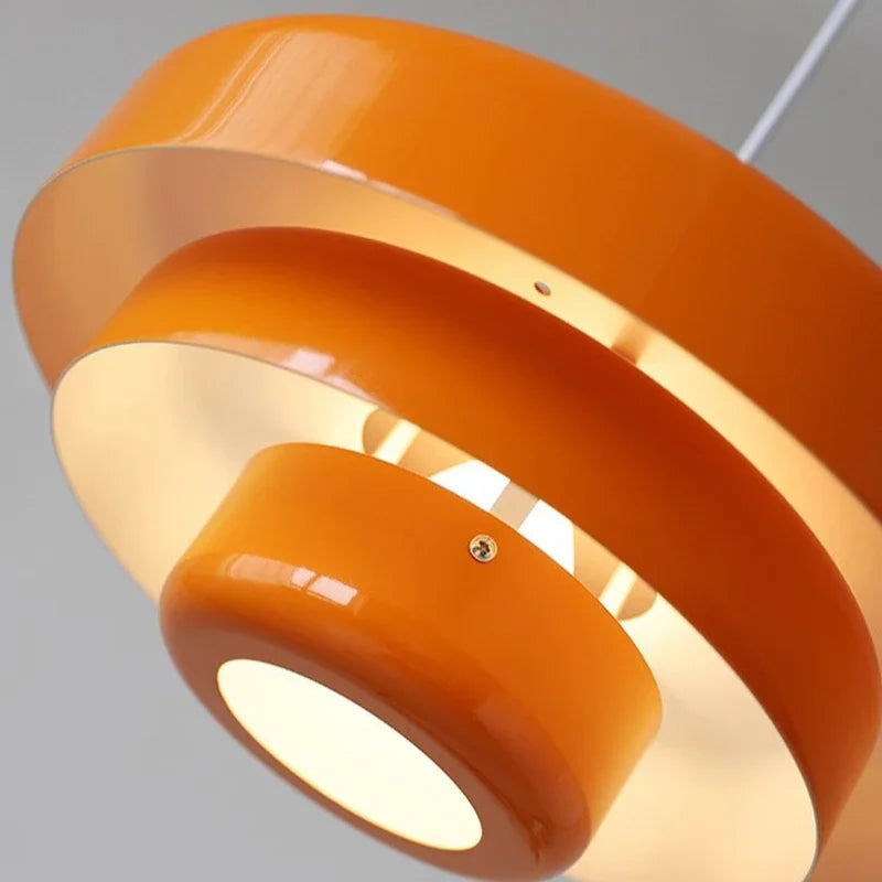 Designer LED-pendellampe med moderne geometrisk form