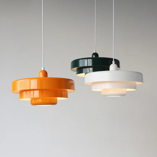 Designer LED-pendellampe med moderne geometrisk form