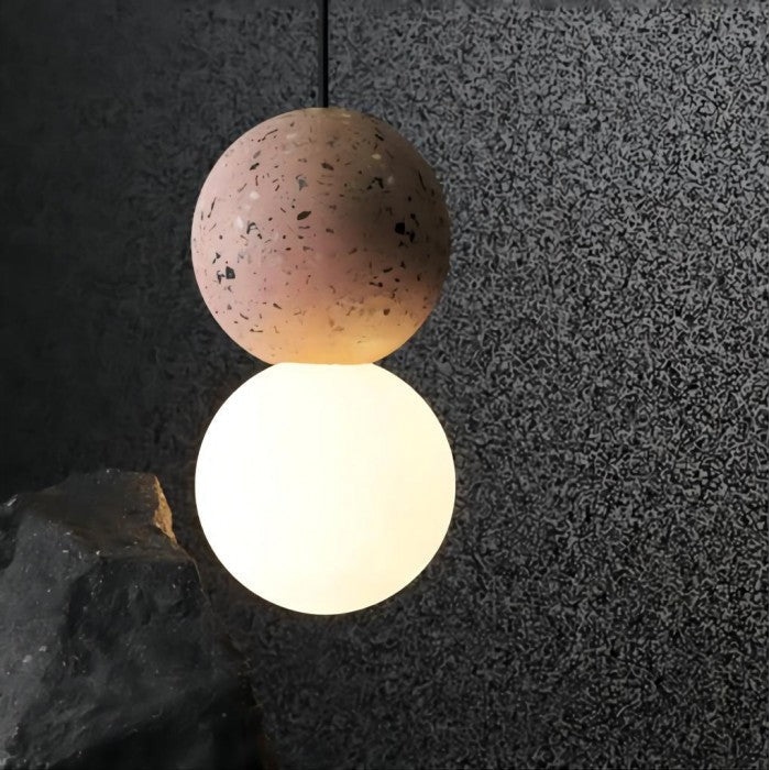 LED Pendellampe "Dobbelt Kugle"