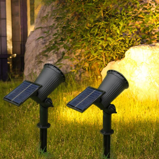 Solardrevet LED-havespot med skumringssensor