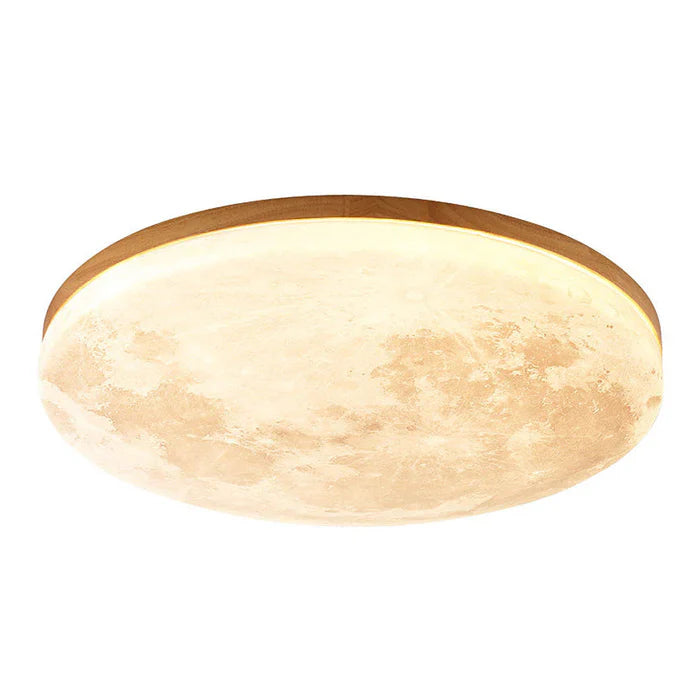 Rund LED-loftlampe – Måne