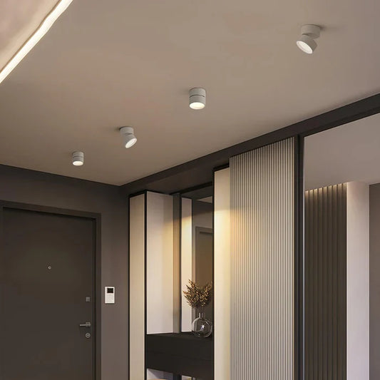 Moderne justerbar LED-loftlampe