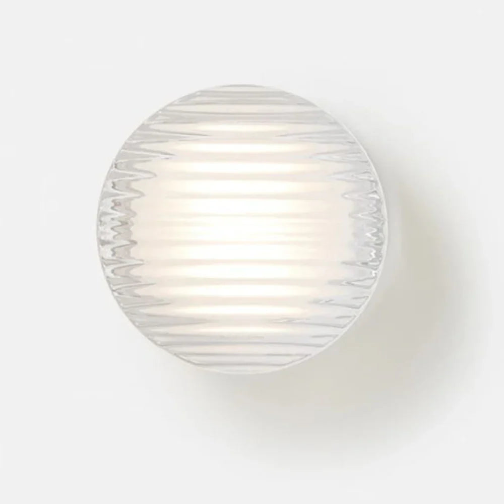 Moderne rund LED væglampe