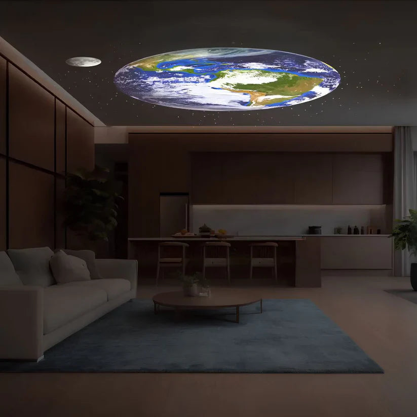 Stjernehimmel-projektor – planetarium med 13 projektioner