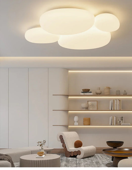 LED loftlampe formet som en sky