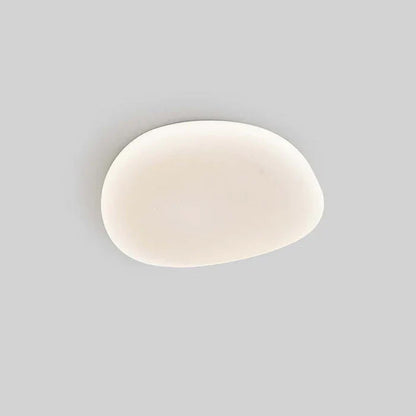 Organisk LED-loftlampe i naturlig stenform