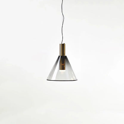 Designer LED-pendellampe med glasskærme