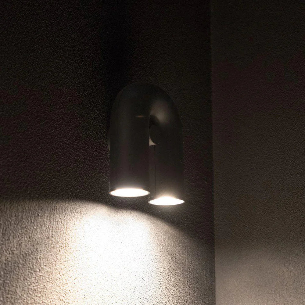 Moderne LED Væglampe med Bueform
