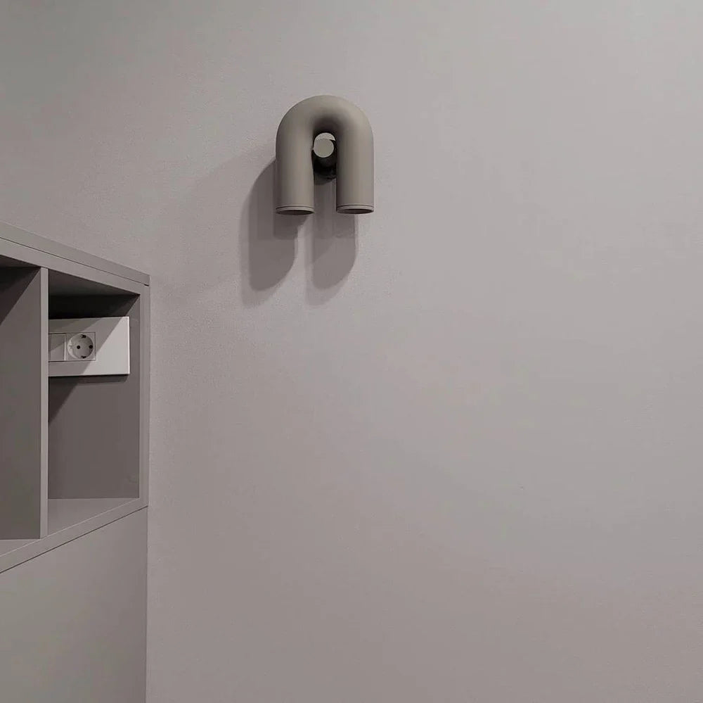 Moderne LED Væglampe med Bueform