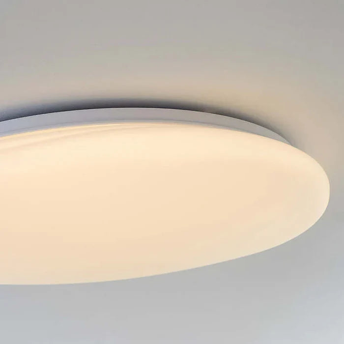 Organisk LED-loftlampe i naturlig stenform