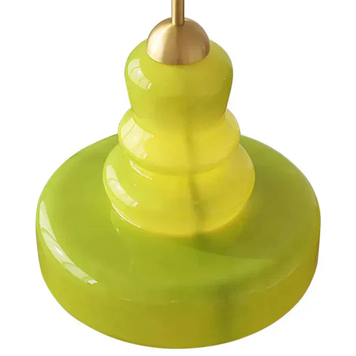 Pendellampe i Mælkeglas – Bauhaus Design
