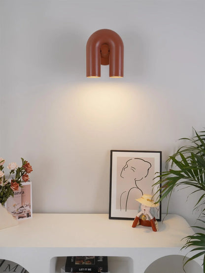 Moderne LED Væglampe med Bueform