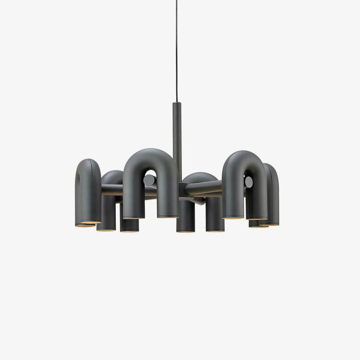 Skulpturel pendellampe med moderne design