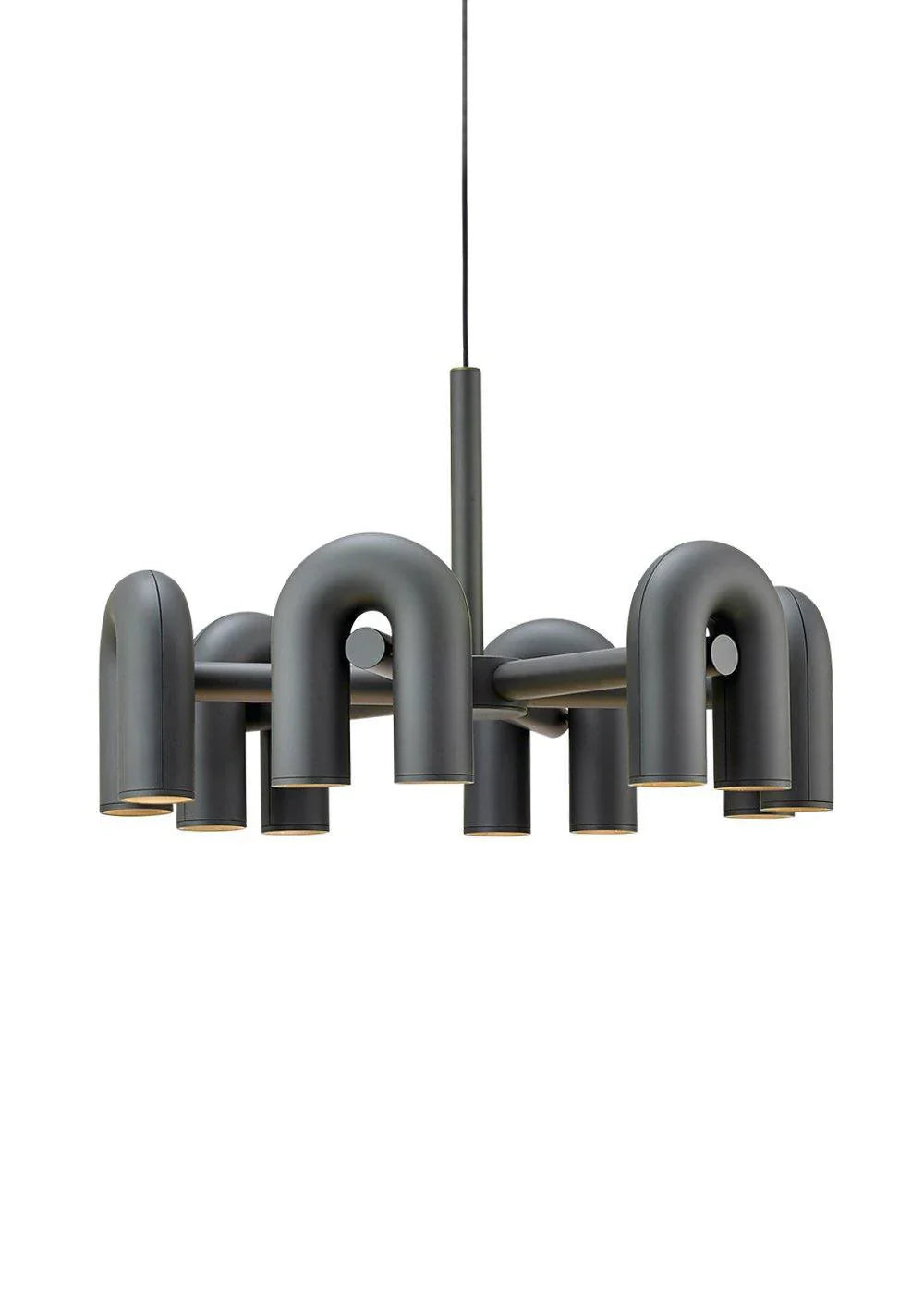 Skulpturel pendellampe med moderne design