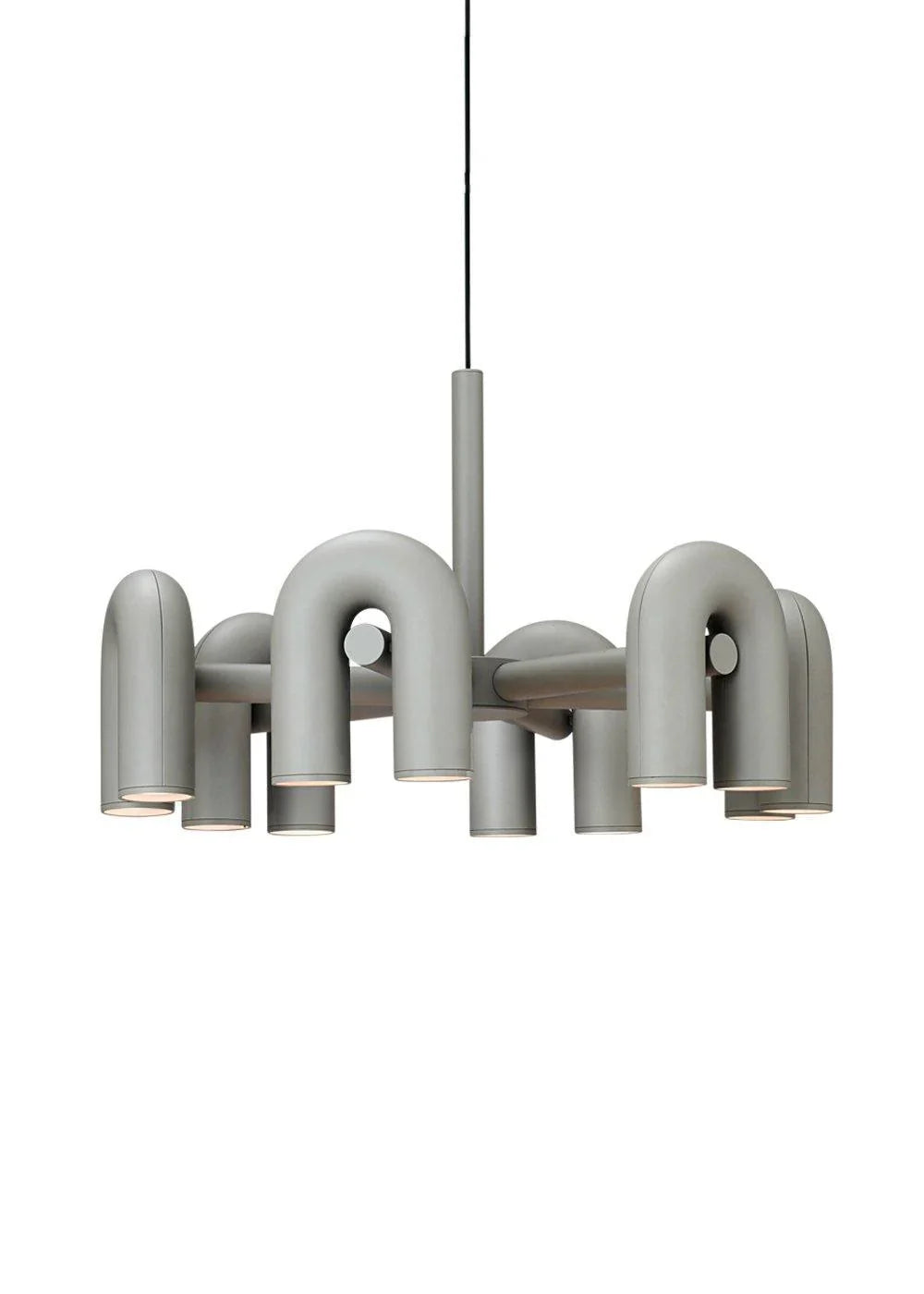 Skulpturel pendellampe med moderne design