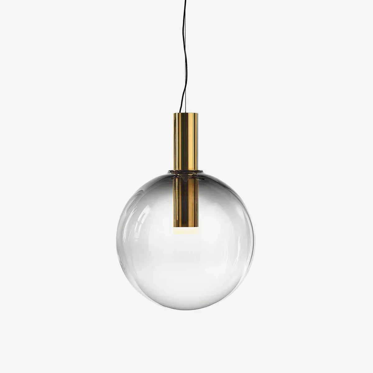 Designer LED-pendellampe med glasskærme