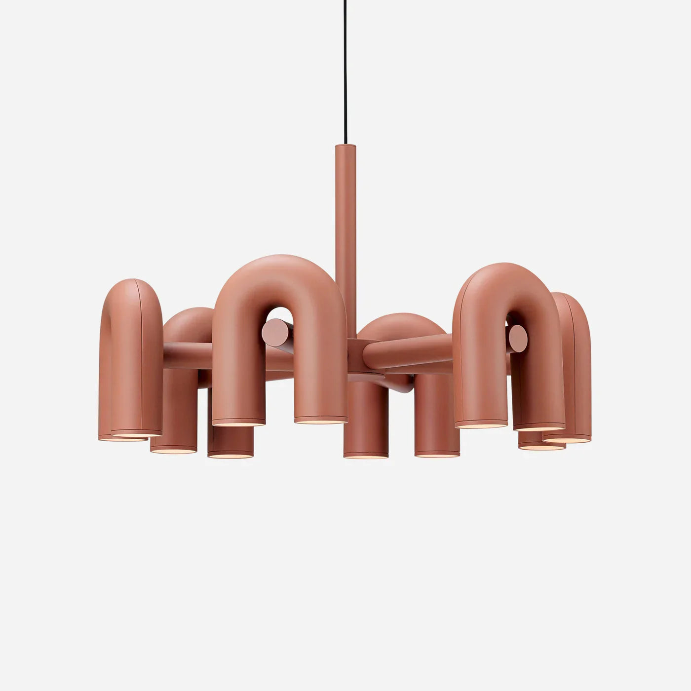 Skulpturel pendellampe med moderne design