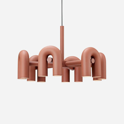 Skulpturel pendellampe med moderne design