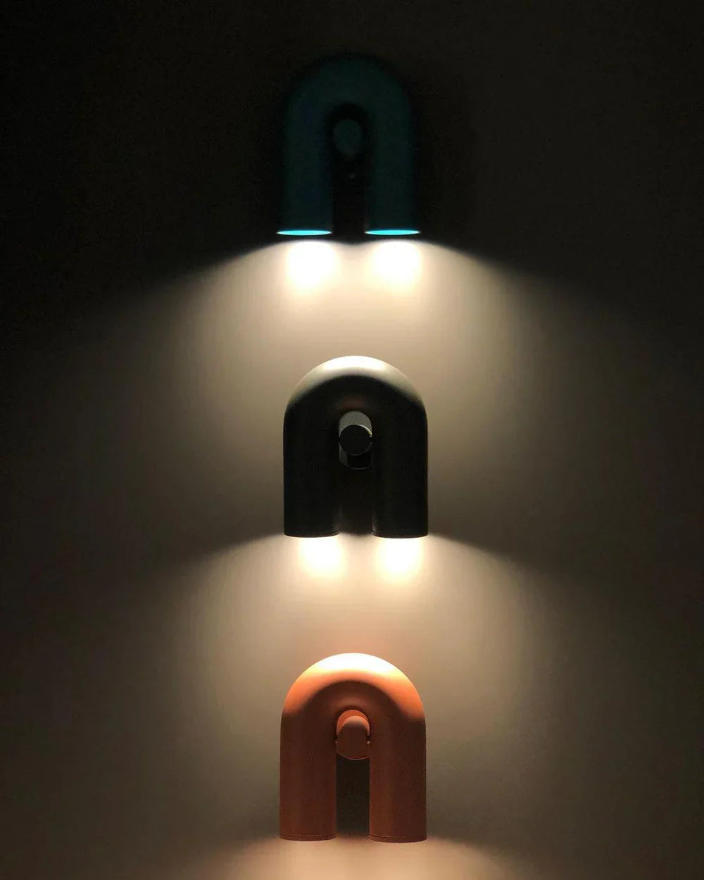 Moderne LED Væglampe med Bueform