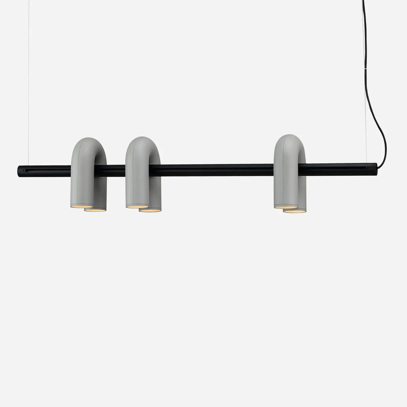 Skulpturel pendellampe med moderne design