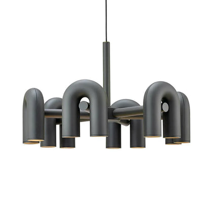 Skulpturel pendellampe med moderne design
