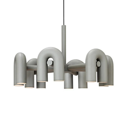 Skulpturel pendellampe med moderne design