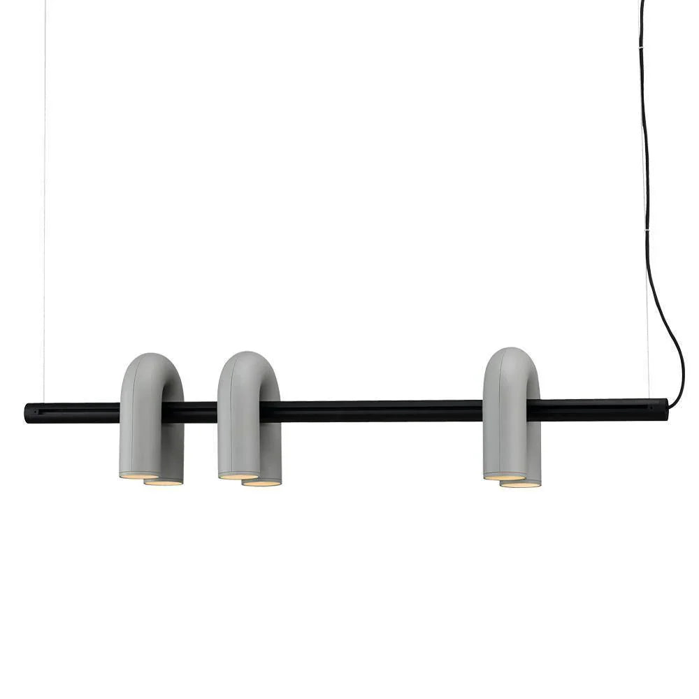 Skulpturel pendellampe med moderne design