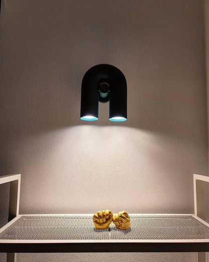 Moderne LED Væglampe med Bueform