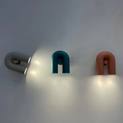 Moderne LED Væglampe med Bueform