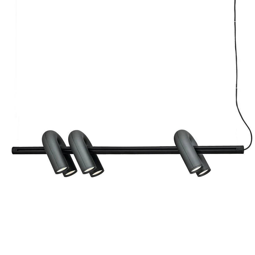 Skulpturel pendellampe med moderne design
