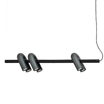 Skulpturel pendellampe med moderne design