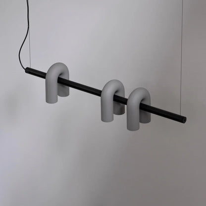 Skulpturel pendellampe med moderne design