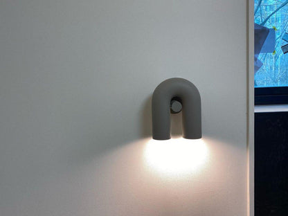 Moderne LED Væglampe med Bueform