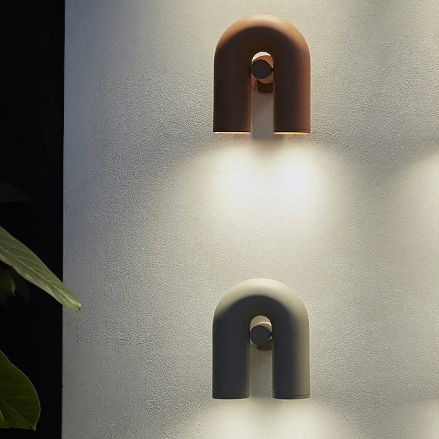 Moderne LED Væglampe med Bueform
