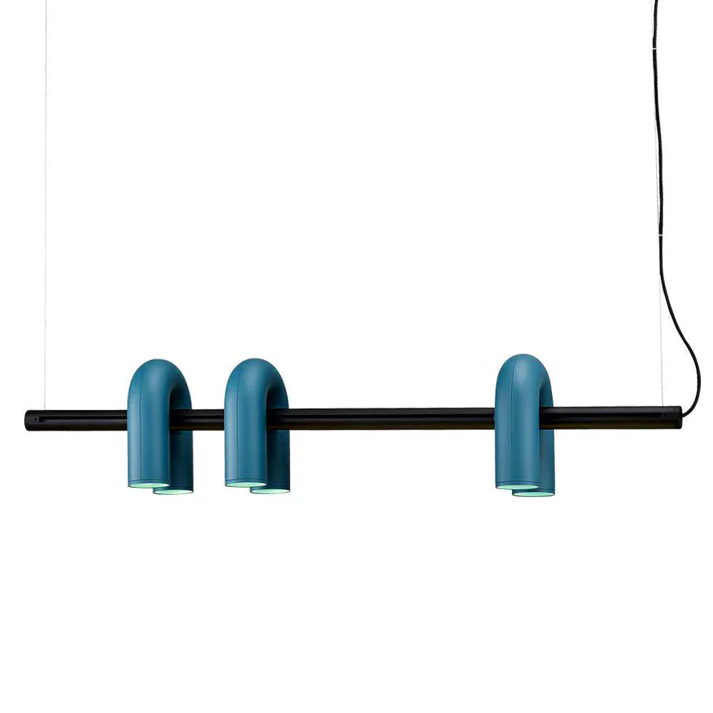 Skulpturel pendellampe med moderne design
