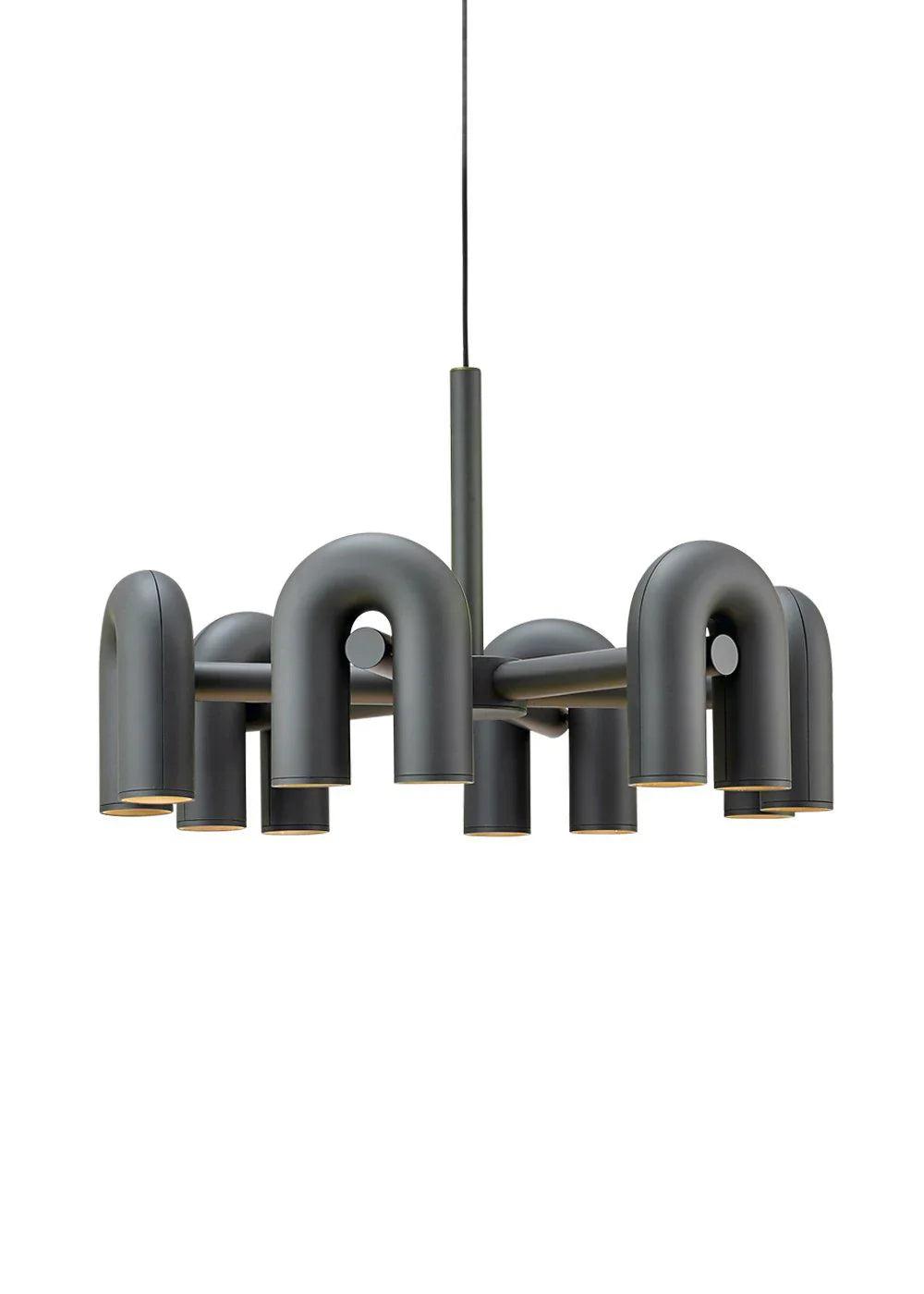 Skulpturel pendellampe med moderne design