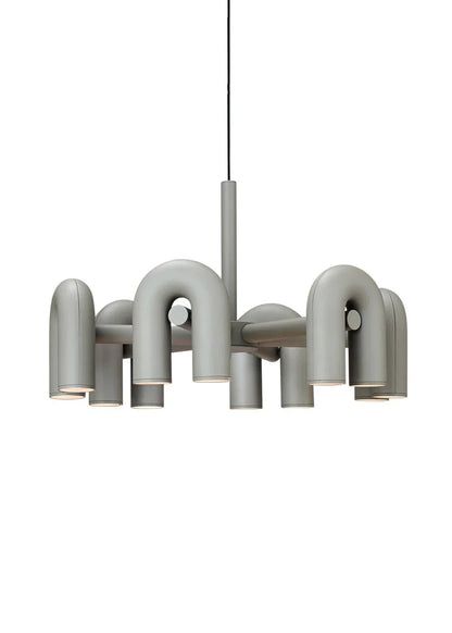 Skulpturel pendellampe med moderne design