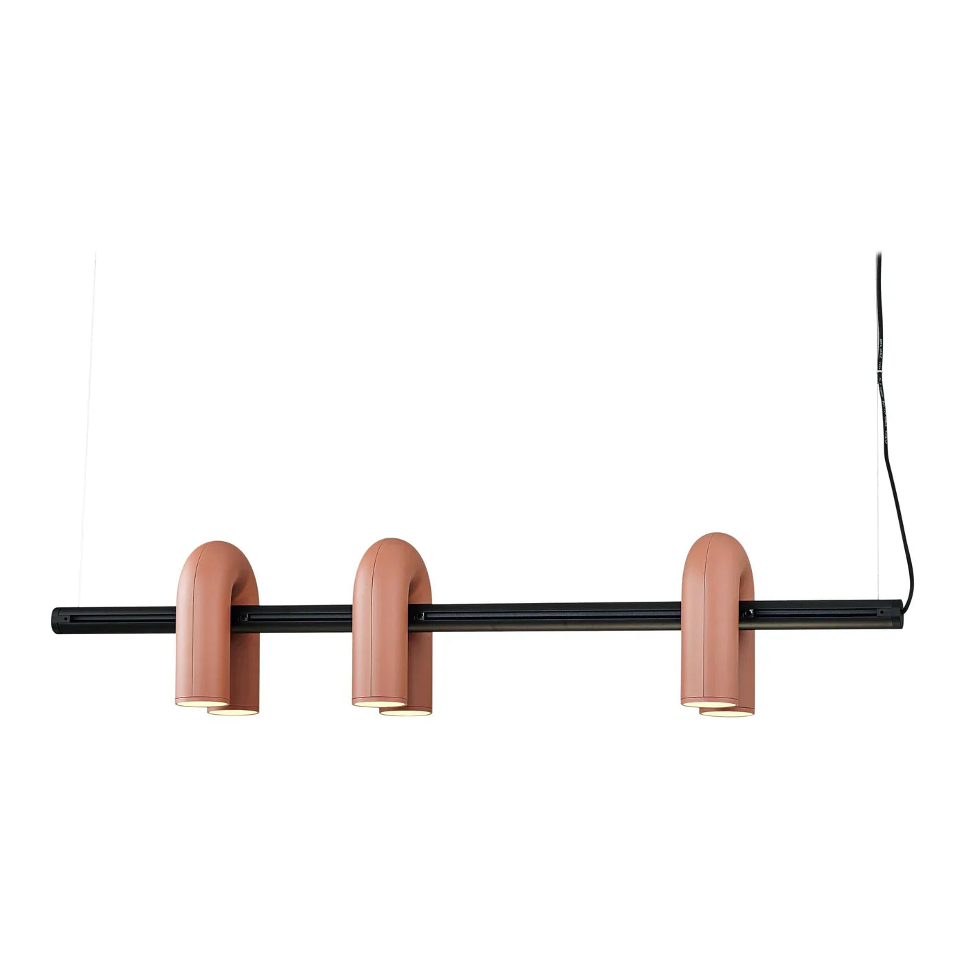 Skulpturel pendellampe med moderne design