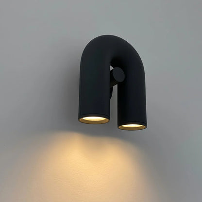 Moderne LED Væglampe med Bueform