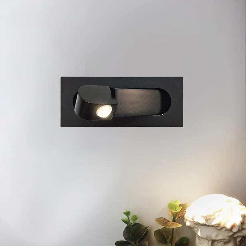 Moderne justerbar LED væglampe til læsning