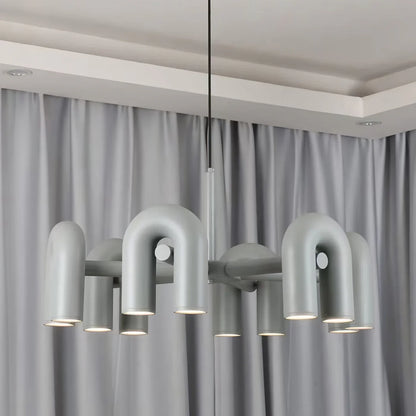 Skulpturel pendellampe med moderne design