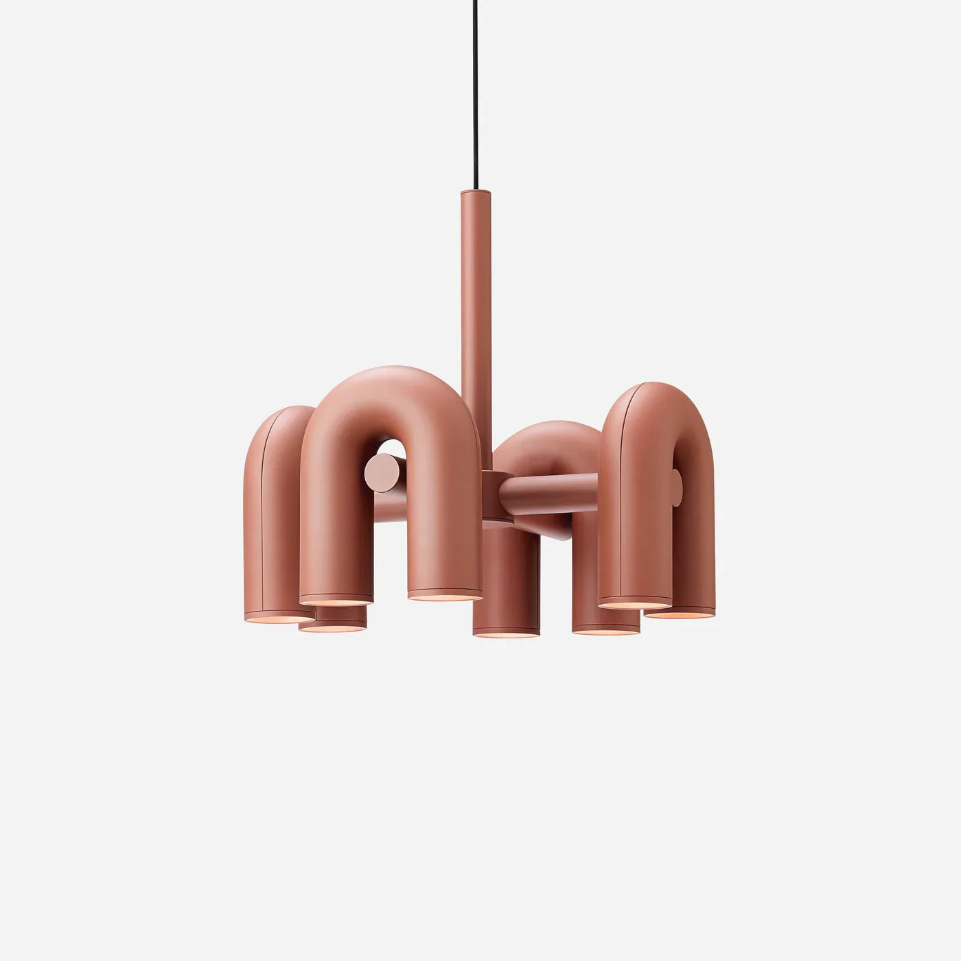 Skulpturel pendellampe med moderne design
