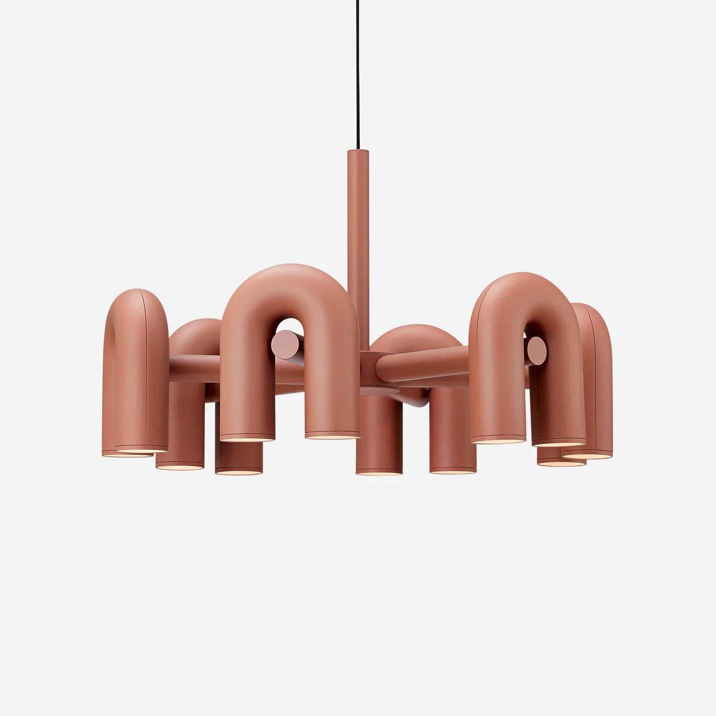 Skulpturel pendellampe med moderne design