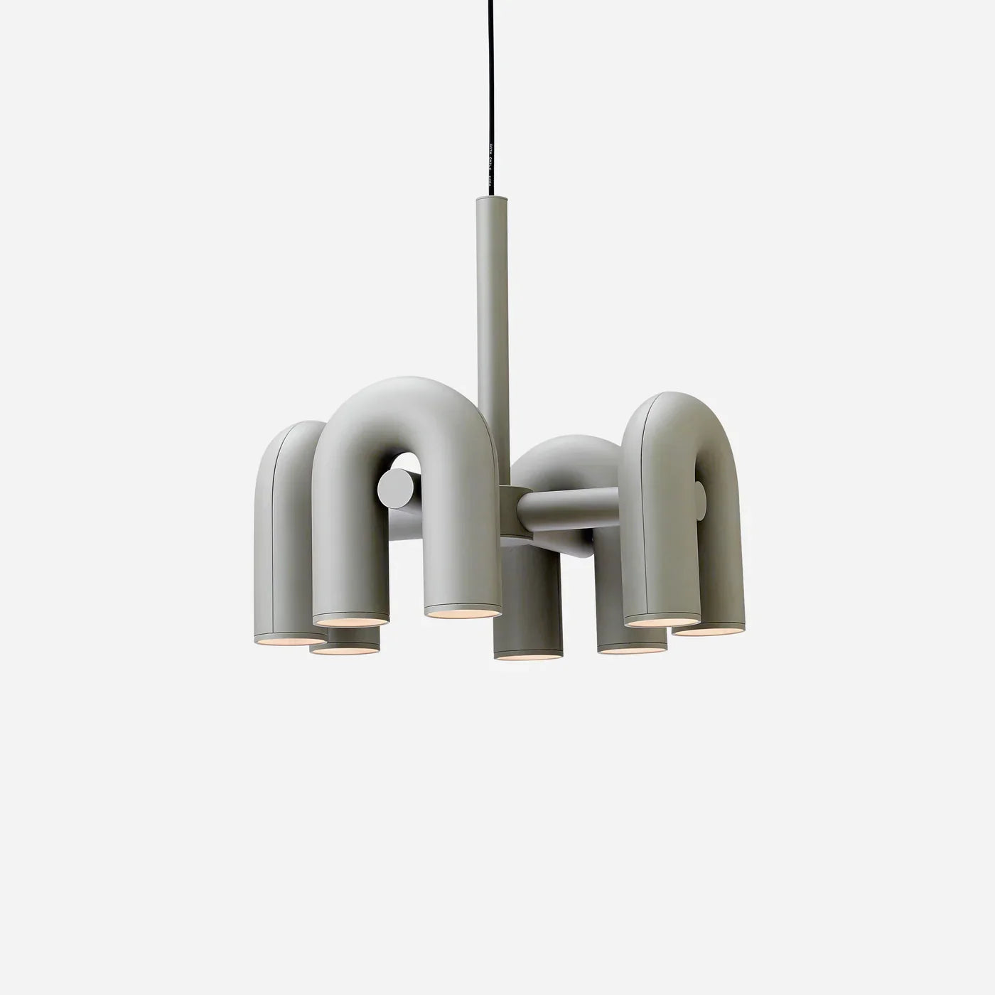 Skulpturel pendellampe med moderne design