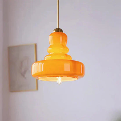 Pendellampe i Mælkeglas – Bauhaus Design